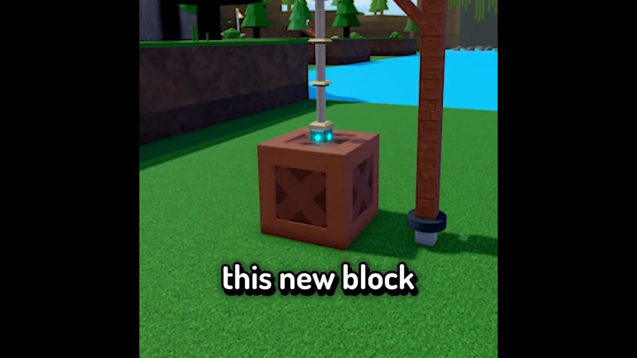 This NEW BLOCK Picks Up OTHER BLOCKS in Building Boats #roblox #buildaboat