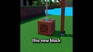 NEW BLOCK Picks Up OTHER BLOCKS in Building Boats #roblox #buildaboat