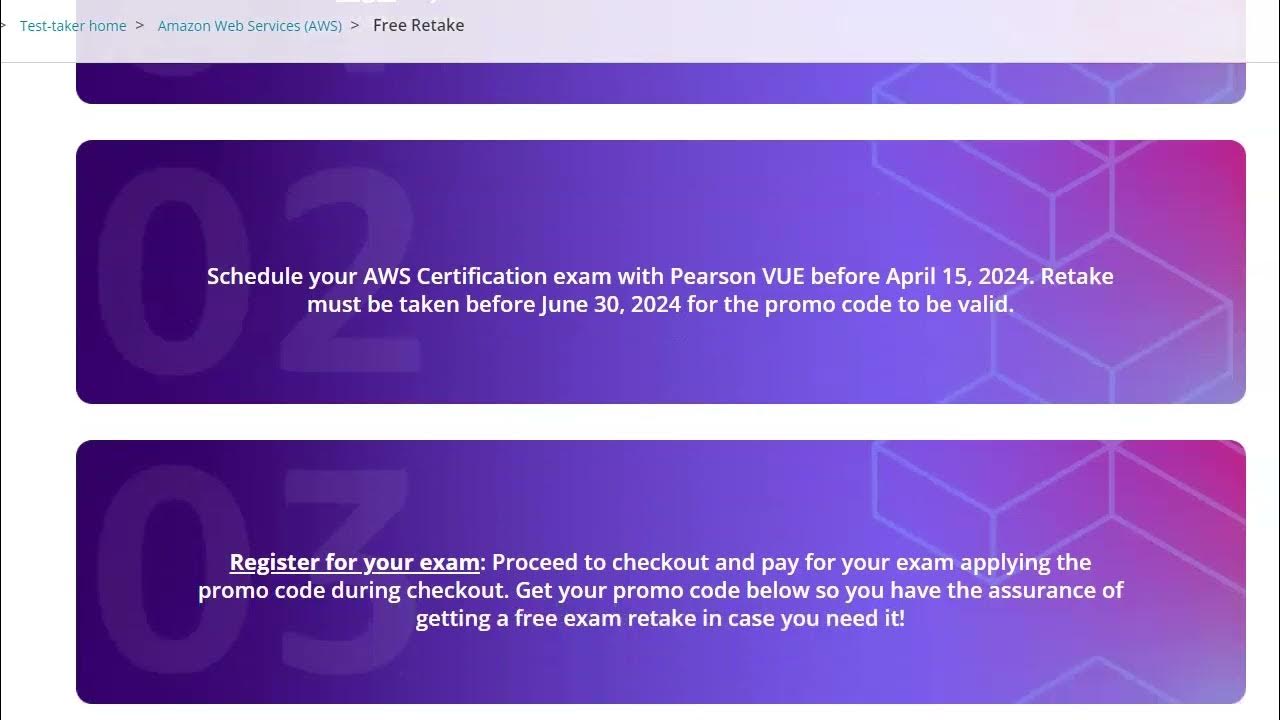 [Breaking News] AWS + PearsonVUE Offering FREE Exam Retakes YouTube