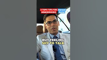 Doctor explains how to get rid of hemorrhoids fast! #guthealth #shorts #short