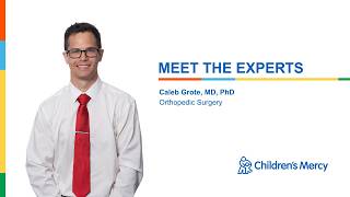 Meet the Experts: Caleb Grote, MD, PhD - Orthopedic Surgery