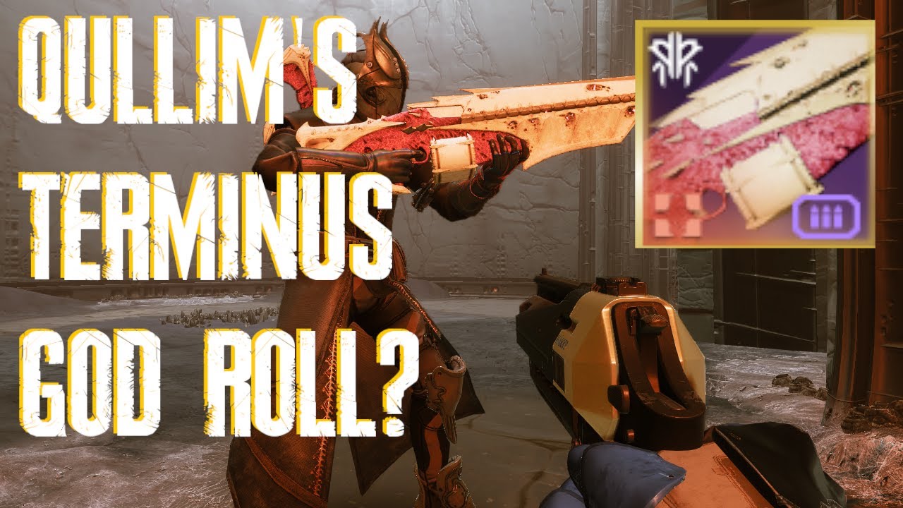 QULLIM'S TERMINUS GOD ROLL? Season of Plunder [Destiny 2] YouTube