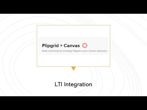 Flipgrid LTI integration Canvas