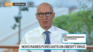 Novo Nordisk Raises Forecasts on New Obesity Drug