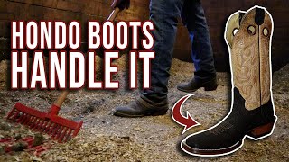 Hondo Boots HANDLE Horrible Conditions | Extended Test Review