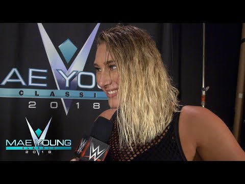 Rhea Ripley loses her cool on Sarah Schreiber: WWE Exclusive, Oct. 3, 2018