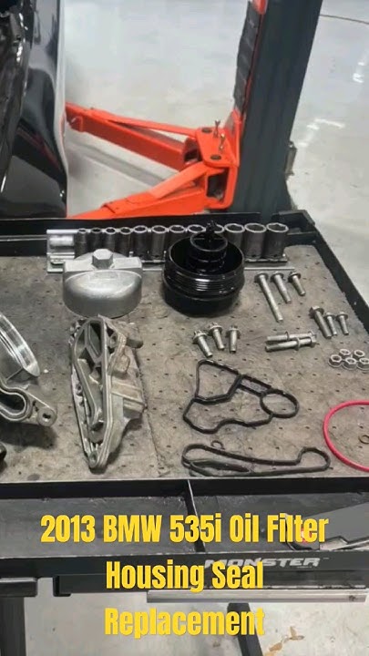 2013 BMW 535i Oil Filter Housing Seals Replacement (Motul oils) (BMW