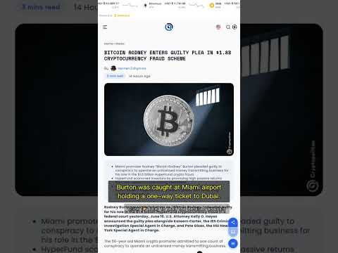 🧐👉 Florida Man 'Bitcoin Rodney' Busted With One-Way Ticket to Dubai After ... #QixNewsCrypto