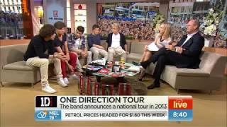 One Direction full Australian interview in 2012 | Vintage Sunrise