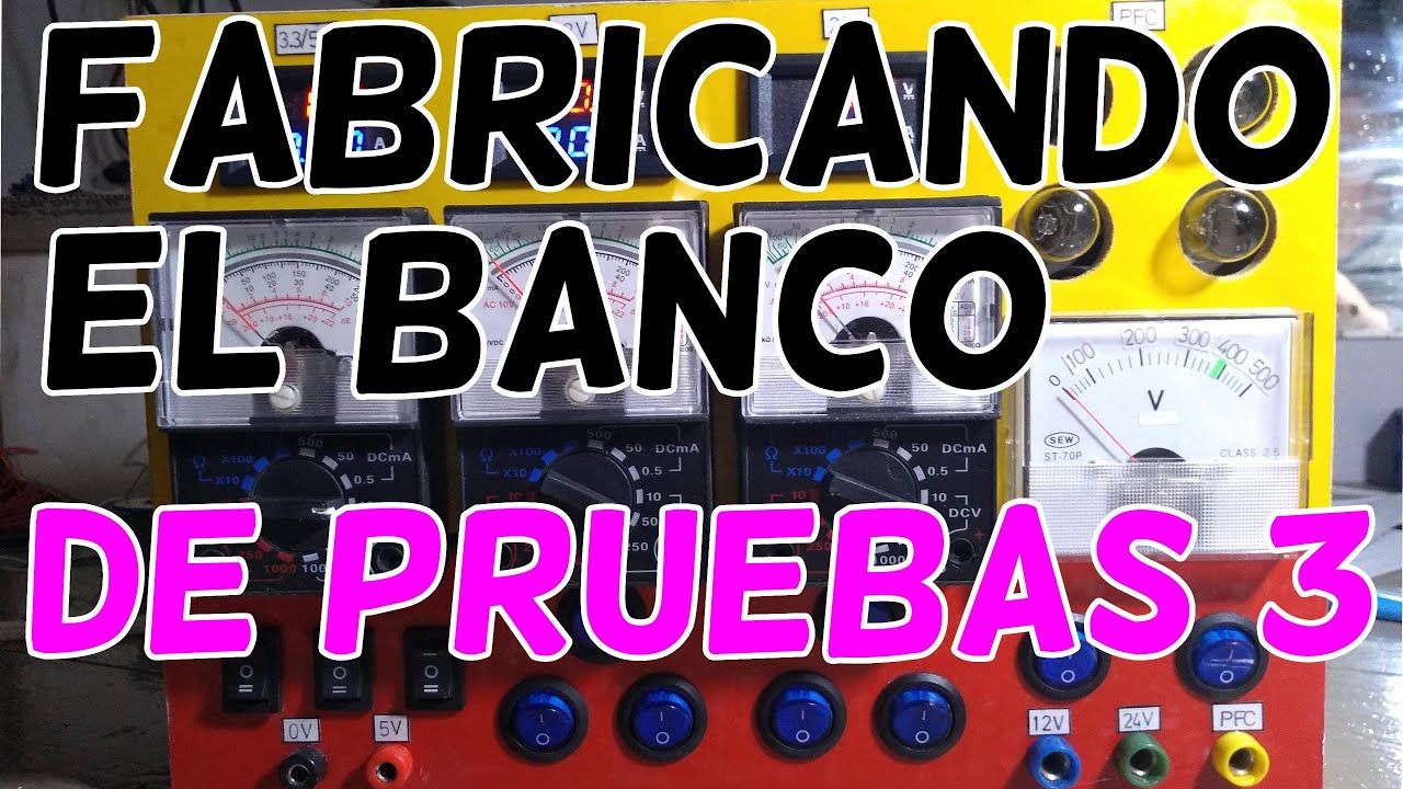 @eduardooderda1270 FABRICANDO EL BANCO DE PRUEBAS 3 - YouTube