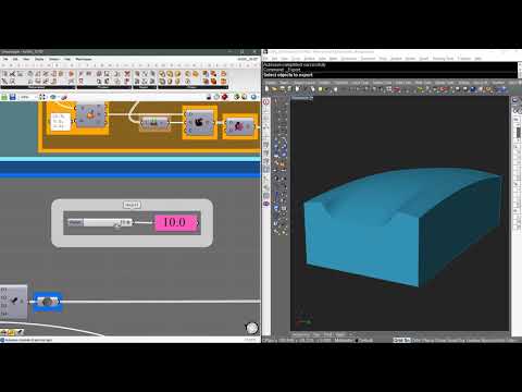 G2 Surface Transition in Grasshopper