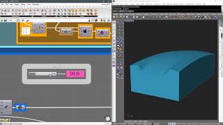 G2 Surface Transition in Grasshopper