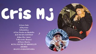 Cris Mj Álbum Completo 2024 ~ Top 10 songs Cris Mj 2024