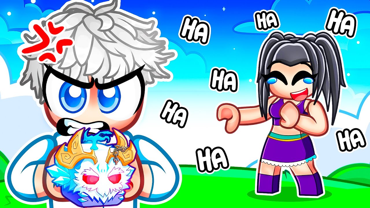 I Pretended to be a NOOB in BLOX FRUITS then Used $100,000 YETI FRUIT POWERS!