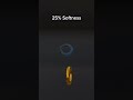 0% Vs 100% Softness::: Satisfying Softbody Simulation