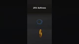 0% Vs 100% Softness::: Satisfying Softbody Simulation