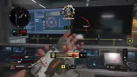 1V5 Search and Destroy Round Win BO4