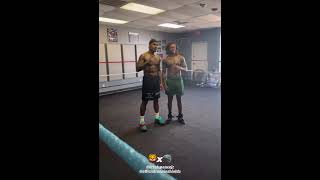 ERROL SPENCE LINKS WITH JERMALL CHARLO 👀 Training with Ronnie Shields?!