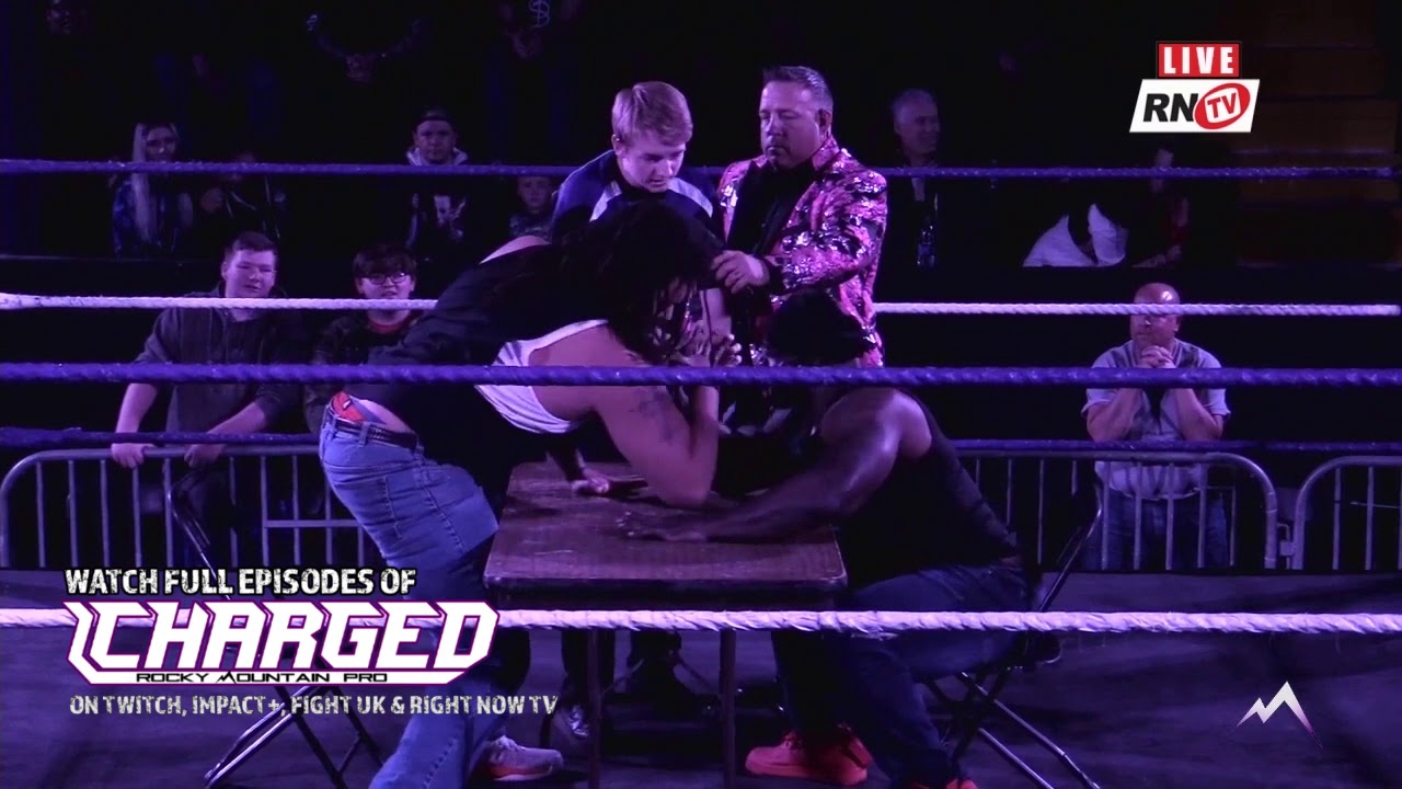 Big Filt Dawg vs Marlion Bishop in an Arm Wrestling Contest | CHARGED May 23 2019