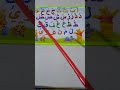 حروف الهجاء بحركة الضم