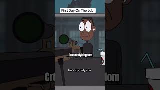 First day on the job !! 😂 4k memes #trynottolaugh #funny #shorts