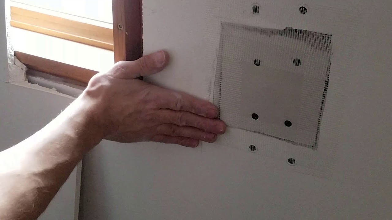 How to Patch Drywall Easy YouTube