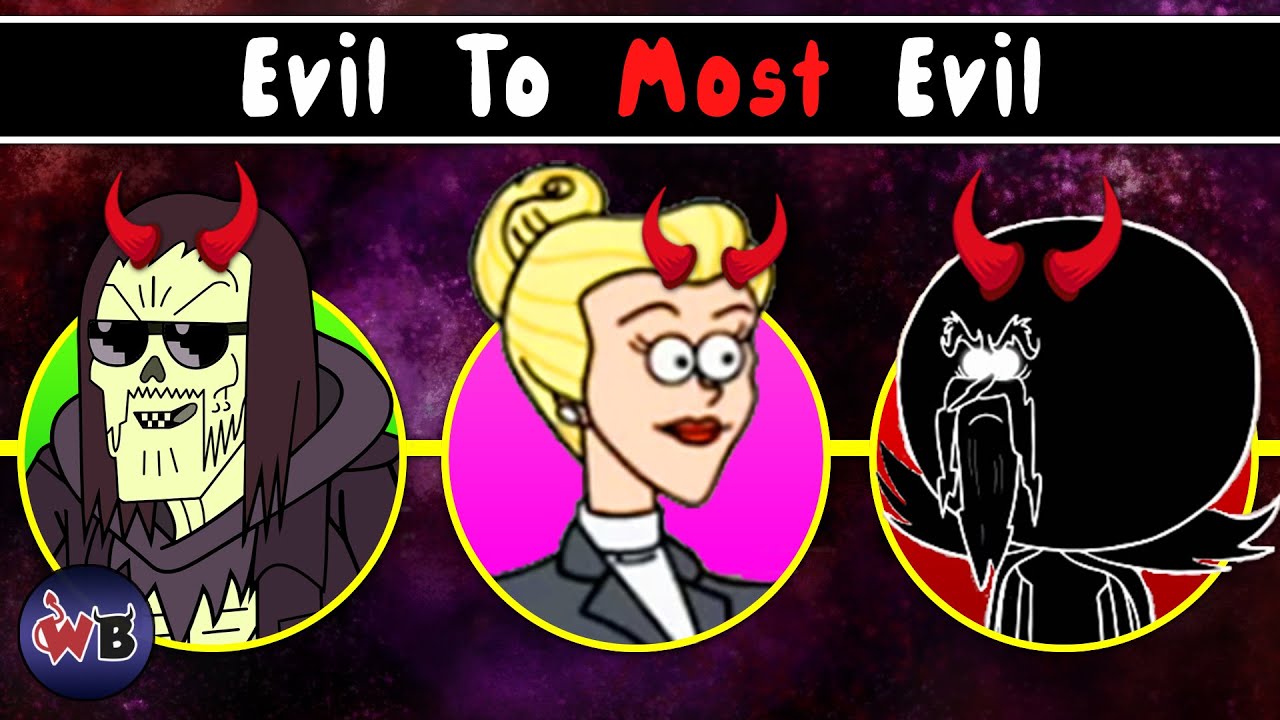 Regular Show Villains Evil to Most Evil YouTube