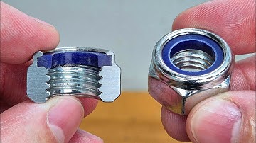 I make my own Locknuts - DIY Nylon Nuts