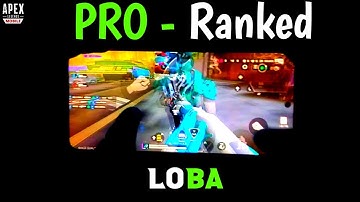 Apex Mobile - LOBA Handcam 4 Finger | Redmi Note 10s - Apex Legends Mobile