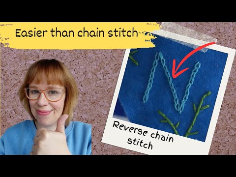 Reverse Chain Stitch for Beginners: The Easier Way to Stitch!