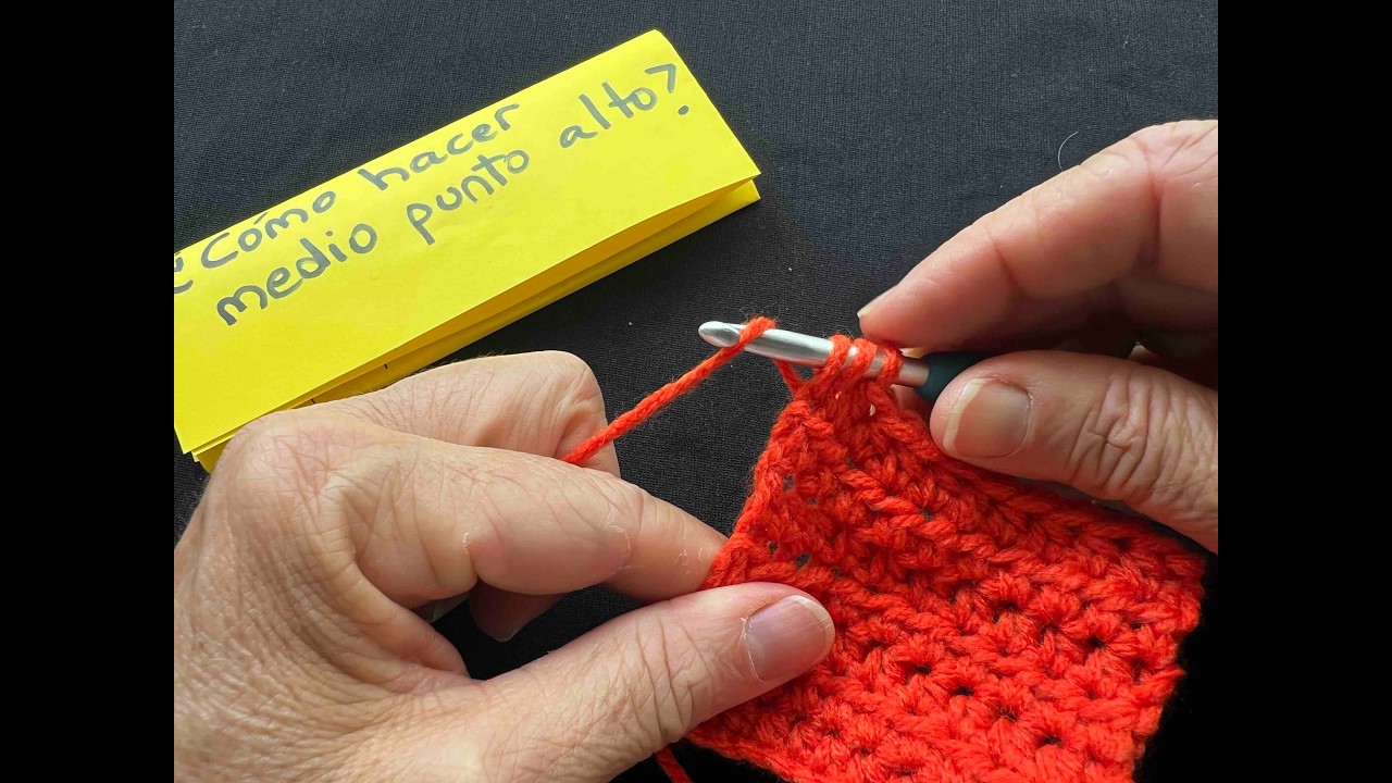 #7 Como hacer punto medio alto? | Crochet para Dummies
