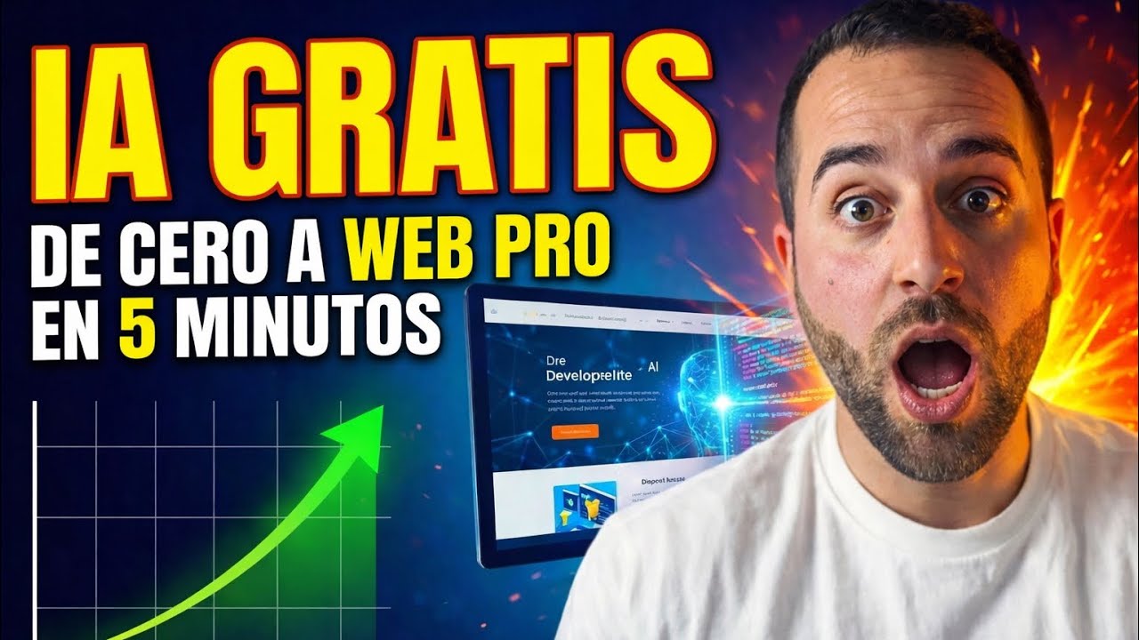 Crear página Web con Inteligencia Artificial gratis en 5 Minutos