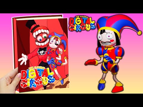 DIY THE AMAZING DIGITAL CIRCUS Game Book Pomni + Caine STORY GAMING BOOK Story