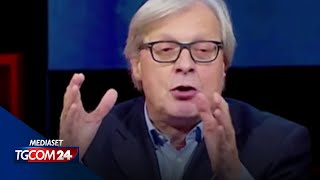 Sgarbi Vs Giordano: “Dici solo bugie, sei una mer*a, una testa di ca**o""