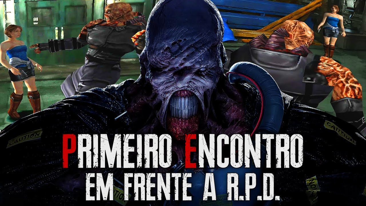 Como DERROTAR o NEMESIS na frente da R.P.D. Resident Evil 3 Nemesis