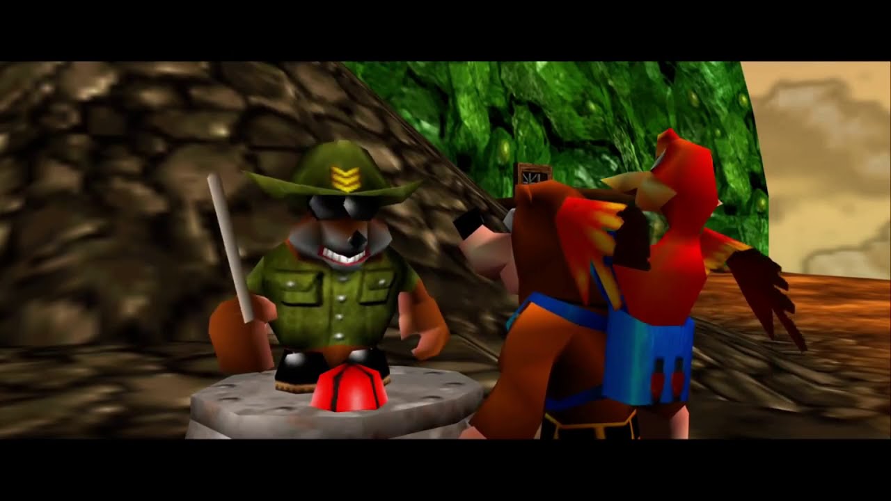 Banjo Tooie Glitter Gulch Mine moves YouTube