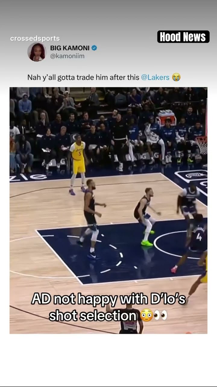Lakers trade D Lo to the Nets #hoodnews #dangelorussell #lakers #trade #omg #wow #how #basketball