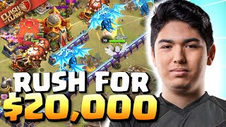 FASTEST ATTACK wins $20,000 in Tournament GRAND FINALS! Clash of Clans