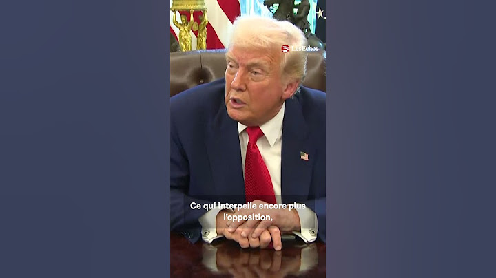 Trump a-t-il manipulé les marchés ? L'image qui alimente les soupçons