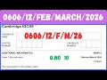 0606/12/F/M/26 Cambridge IGCSE™ ADDITIONAL MATHEMATICS 0606/12 Paper 1 Non-calculator ADD MATH Q 10
