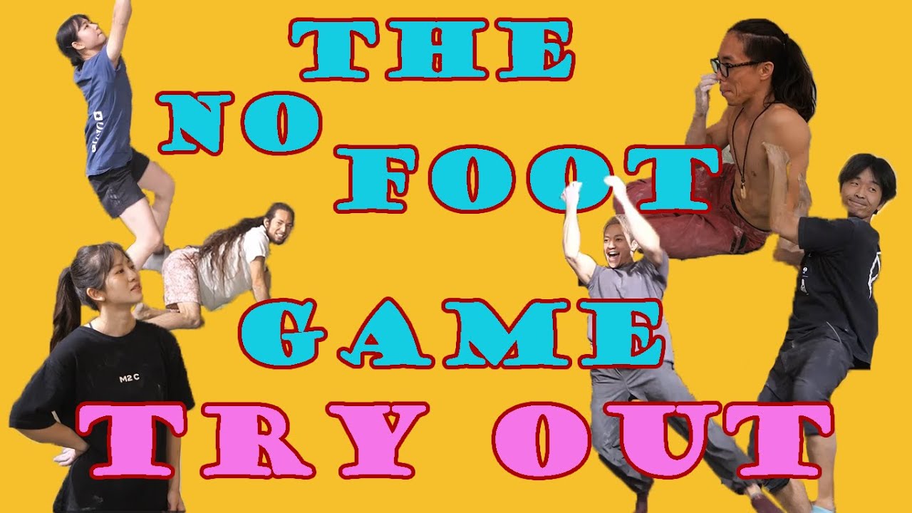 【🐋セット風景🐋】The No Foot Game TRYOUT開催❗️繰り広げられる死闘をご覧ください😂