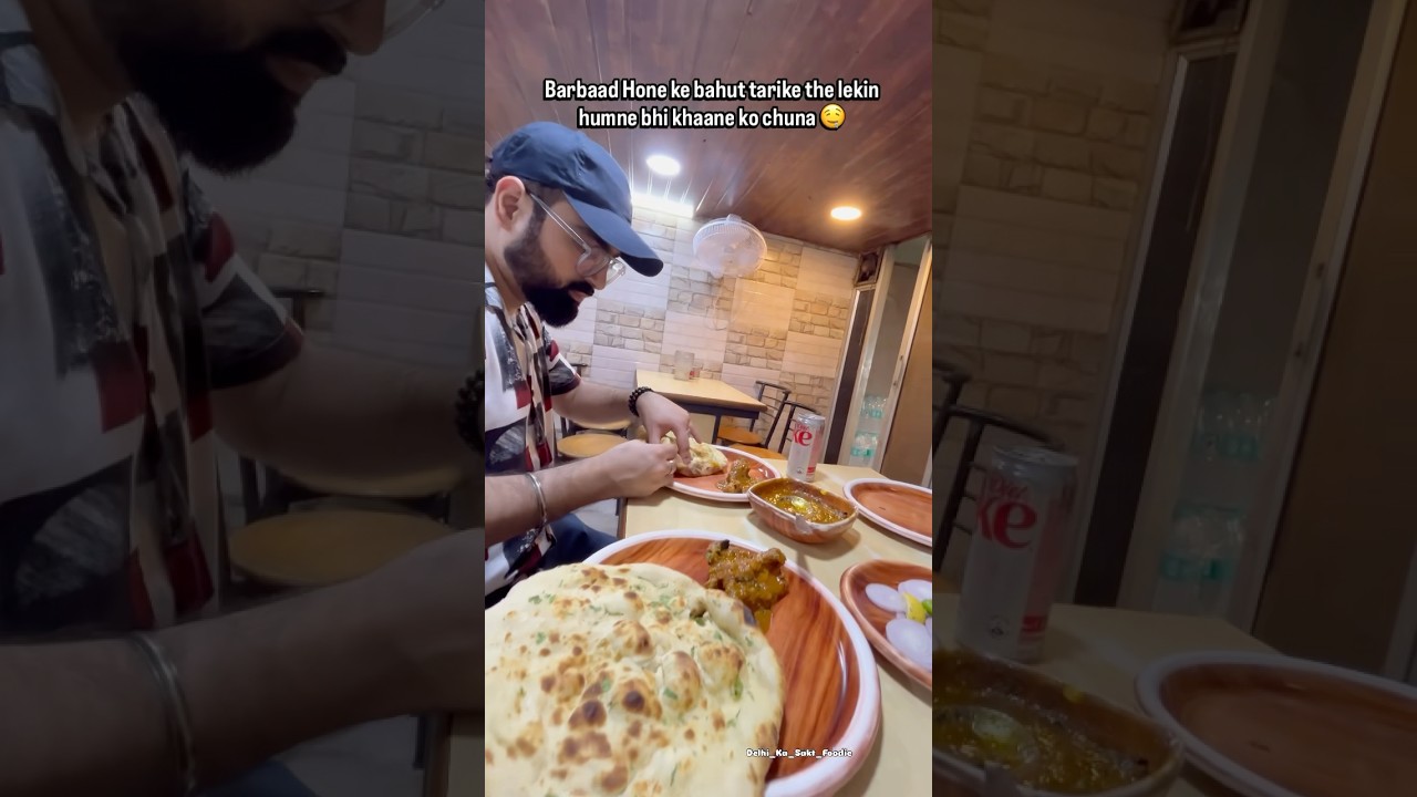 Had the best chicken stew meal at Dev Hotel Tandoori Dhaba Jaipur 🍗🔥 Taste that hits different!