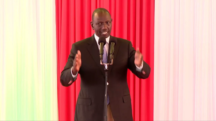 We will not Fail the People of Kenya - President Ruto