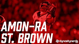Amon Ra St. Brown Breakdown - WR Detroit Lions - Film Nerds - Season 2, Ep. 17