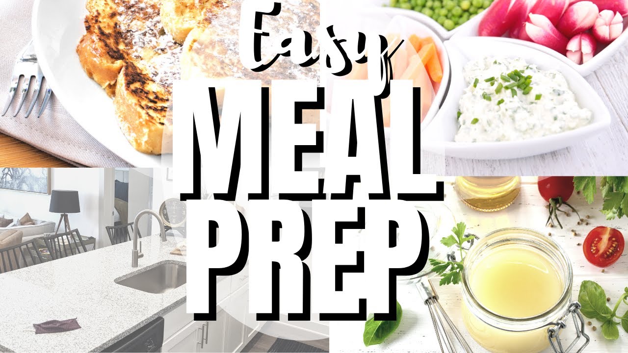 EASY MEAL PREP FOR THE WEEK \\ HEALTHY MEAL PREP FOR THE WEEK \\ EASY