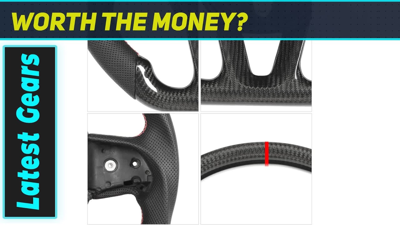 Keenso Dry Carbon Fiber Steering Wheel: The Ultimate Dodge Upgrade