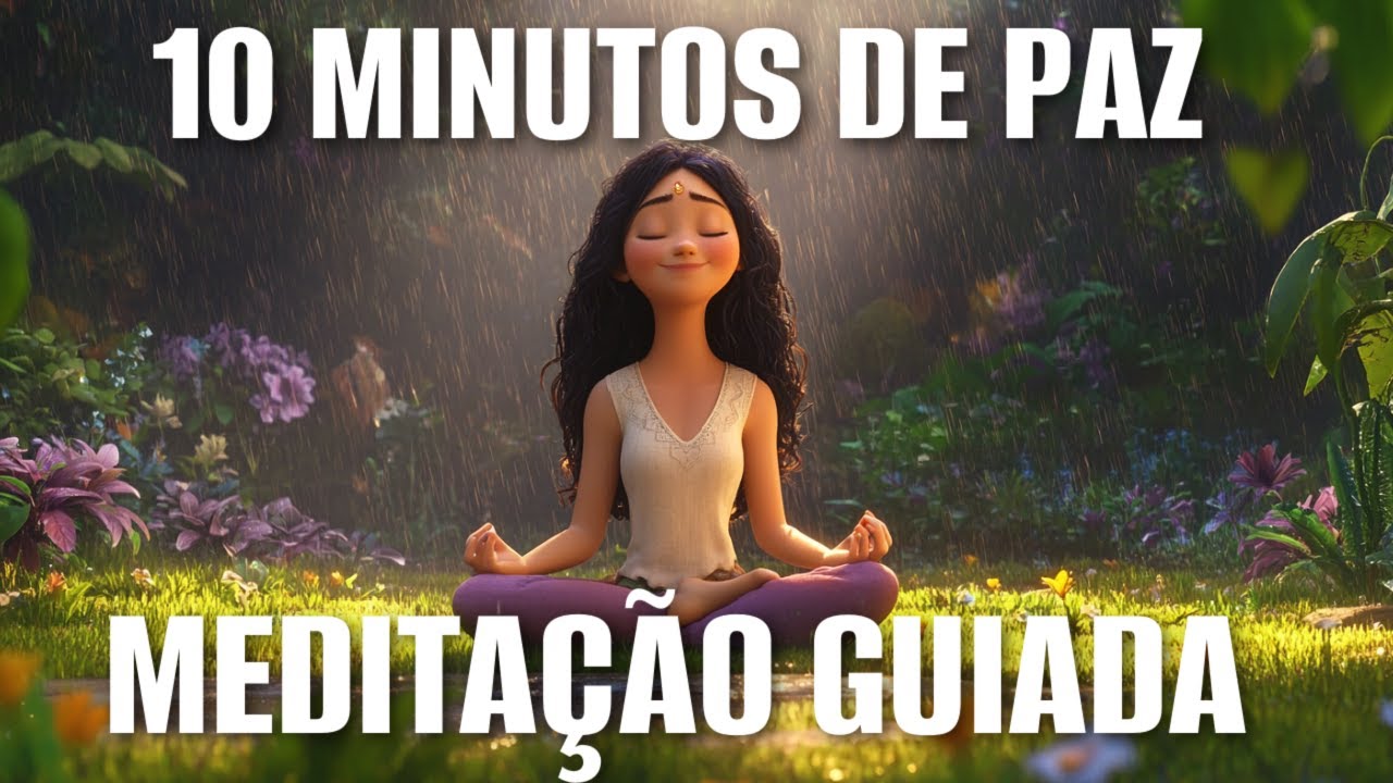MEDITAÇÃO GUIADA: 10 MINUTOS DE PAZ PROFUNDA - YouTube