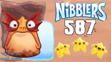 Fruit Nibblers 👾 Level 587 - 3 Stars Walkthrough, No Boosters