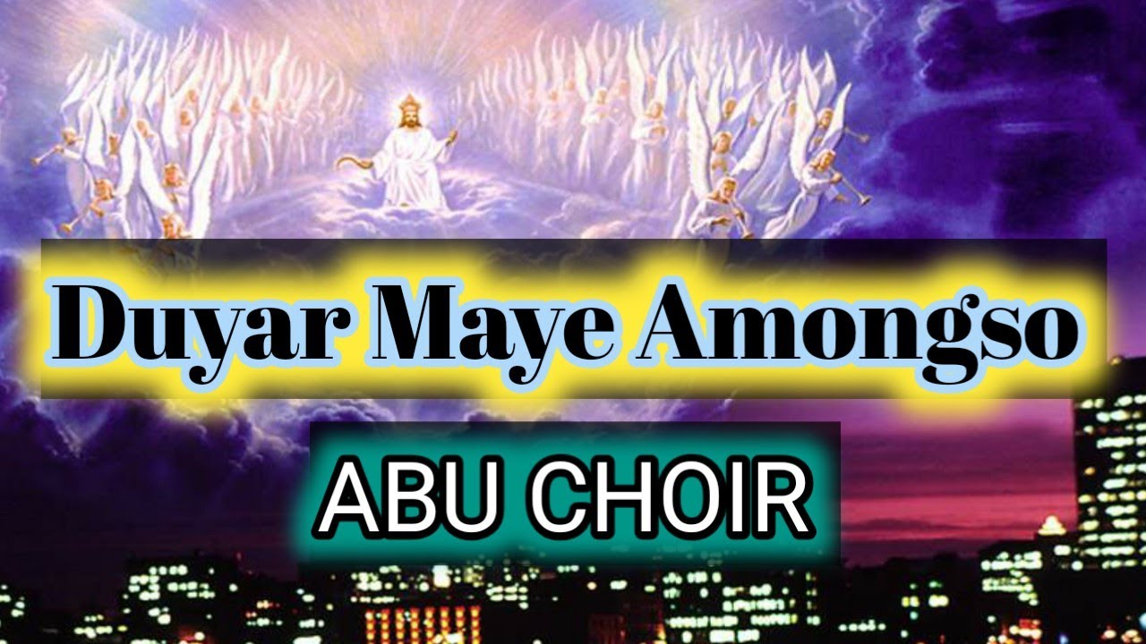 Duuyar Maye  Lyric  ABU CHOIR  Adi Gospel Song