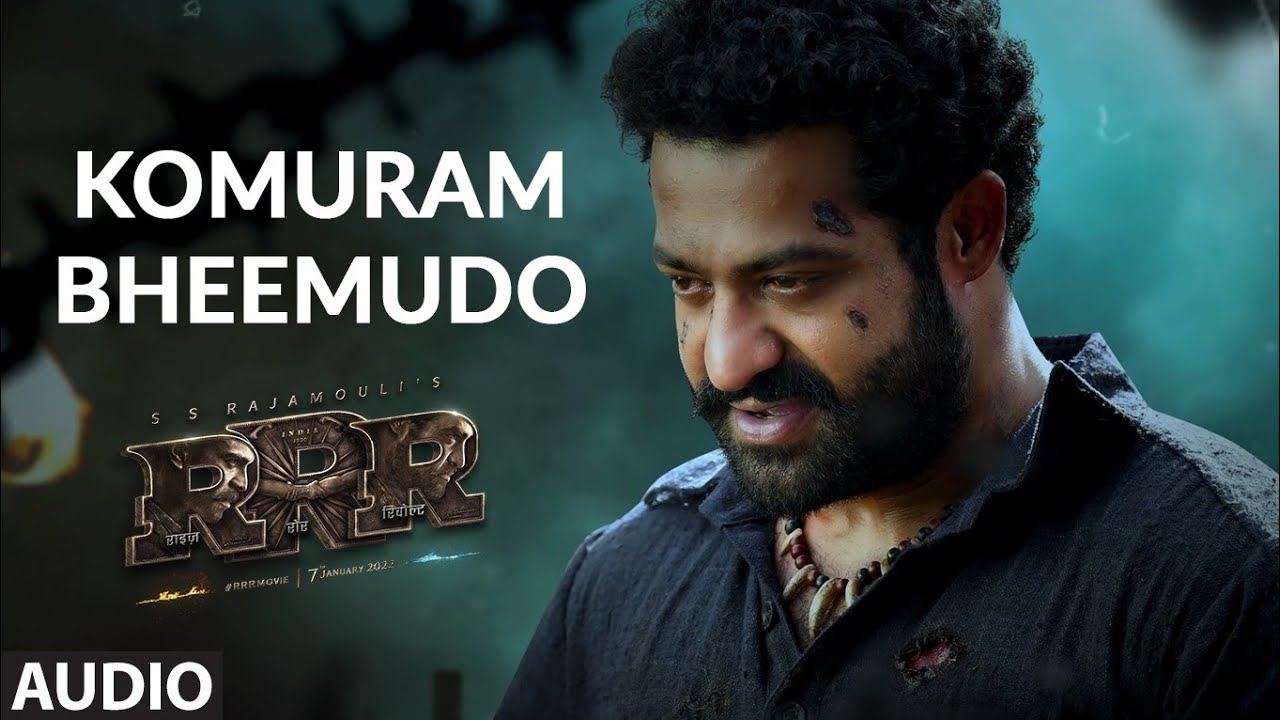 Komuram Bheemudo Song (Hindi Audio) - RRR - NTR, Ram Charan | Bhairava | M M Kreem | SS Rajamouli